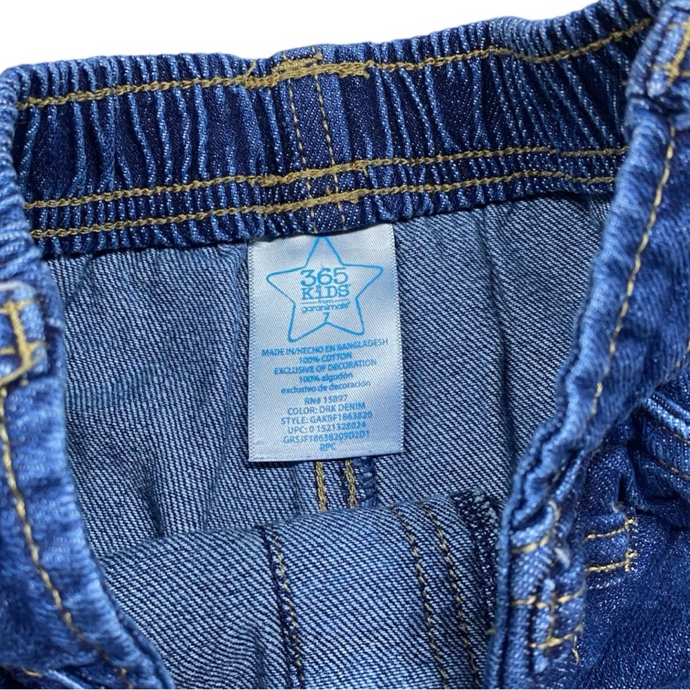 2 Pair Boys Denim Jeans Levi's and 365 Kids Garanimals 7 - Picture 9 of 12